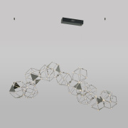 Подвесной светильник Eurosvet Uma 90368/14 черный жемчуг