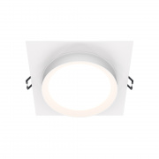 Встраиваемый светильник Hoop GX53 1x15Вт Maytoni Technical DL086-GX53-SQ-W