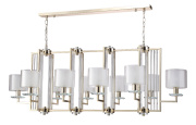 Подвесная люстра Crystal Lux NICOLAS SP10 L1300 GOLD/WHITE