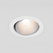 Встраиваемый точечный светодиодный светильник 15267/LED 7W 4200K белый/серебро Elektrostandard Nulla