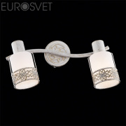 Спот Eurosvet Silvia 20025/2 белый с золотом