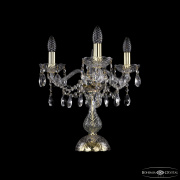 Настольная лампа Bohemia Ivele Crystal 1413 1413L/3/141-39 G
