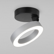 Накладной светодиодный светильник Spila серебро 12W 4200К 25105/LED Elektrostandard 4690389187551