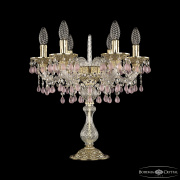 Настольная лампа Bohemia Ivele Crystal 1610 16110L8/6/141-47 G V7010