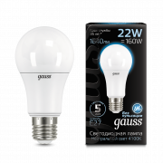 Лампа Gauss LED A70 22W E27 4100K 102502222