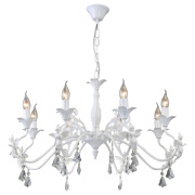 Подвесная люстра Arte Lamp Angelina A5349LM-8WH