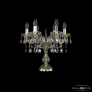 Настольная лампа Bohemia Ivele Crystal 1413 1413L/6/141-39 G