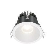 Встраиваемый светильник Zoom 3000K 1x6Вт IP65 Maytoni Technical DL034-01-06W3K-W