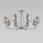 Потолочная люстра Eurosvet Defi 60138/8 сатин-никель