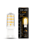 Лампа Gauss LED G9 AC185-265V 3W 2700K 107309103