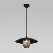 Подвесной светильник Eurosvet Kamari 50259/1 черный/дымчатый