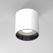 Потолочный светодиодный светильник 10W 4200K белый/чёрный жемчуг 25034/LED Elektrostandard Orson 469
