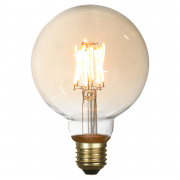 Лампа светодиодная Е27 6W 2600K янтарная Lussole EDISSON GF-L-2106