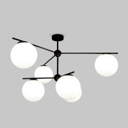 Потолочный светильник Eurosvet Marbella 60147/6 черный