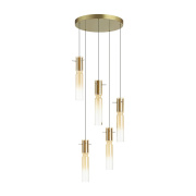 Подвесная каскадная люстра Odeon Light Scrow 5058/25LA