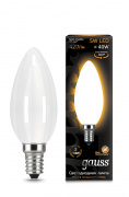 Лампа Gauss LED Filament Candle OPAL E14 5W 2700К 103201105