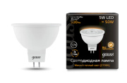 Лампа Gauss LED MR16 GU5.3 5W 12V 2700K 201505105