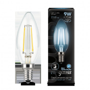 Лампа Gauss LED Filament Candle E14 9W 4100К 103801209