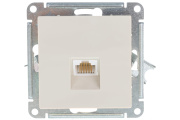 Розетка 1-я RJ45 5e бежевый Systeme Electric AtlasDesign ATN000283