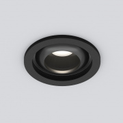 Встраиваемый точечный светодиодный светильник 25022/LED 5W 4200K BK черный Elektrostandard Luss 4690