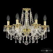 Подвесная люстра Bohemia Ivele Crystal 1603 16103/6/165 G