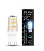 Лампа Gauss LED G9 AC185-265V 3W 4100K 107309203