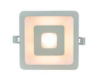 Встраиваемый светодиодный светильник Arte Lamp Canopo A7245PL-2WH