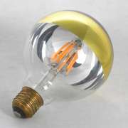 Лампа светодиодная Е27 6W 2600K золото Lussole EDISSON GF-L-2107