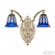 Бра Bohemia Ivele Crystal Verona 7211B12/2/210 GW P2 D Clear-Blue/H-1H