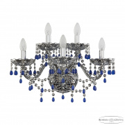 Бра Bohemia Ivele Crystal 1410 1410B/3+2/195/XL Ni V3001 M781