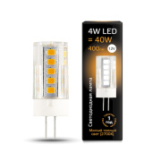 Лампа Gauss LED G4 12V 4W 2700K 207307104