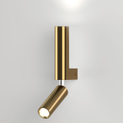 Светодиодный спот Eurosvet Pitch 40020/1 LED латунь