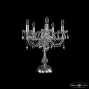 Настольная лампа Bohemia Ivele Crystal 1406 1406L/5/141-47 Ni