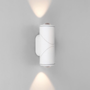 Уличный настенный светодиодный светильник GIRA D LED IP54 35127/D белый Elektrostandard 469038917588