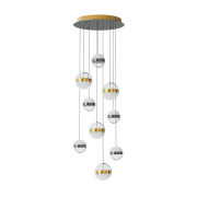 Подвесная каскадная люстра Odeon Light Roni 5037/84L