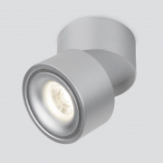 Накладной светодиодный светильник DLR031 15W 4200K 3100 серебро матовый Elektrostandard Klips 469038