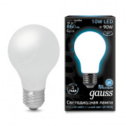 Лампа Gauss LED Filament A60 OPAL E27 10W 4100К 102202210