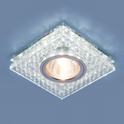 Точечный светодиодный светильник Elektrostandard 8391 MR16 CL/SL прозрачный/серебро 4690389098369