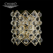 232020704 Жемчуг золотой 2*60W Е14 220 V бра