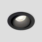 Встраиваемый точечный светодиодный светильник 15267/LED 7W 4200K черный Elektrostandard Nulla 469038