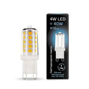 Лампа Gauss LED G9 AC185-265V 4W 4100K 107309204