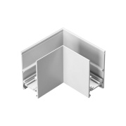 Соединитель для низковольтного шинопровода L-образный, белый Novotech Shino Flum 135165