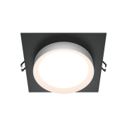 Встраиваемый светильник Hoop GX53 1x15Вт Maytoni Technical DL086-GX53-SQ-BW