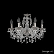 Подвесная люстра Bohemia Ivele Crystal 1609 16109/6/165 Ni