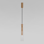 Подвесной светодиодный светильник Eurosvet Swan 50253/1 латунь