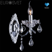 Бра Eurosvet Brianna 3188/1 хром/прозрачный хрусталь Strotskis