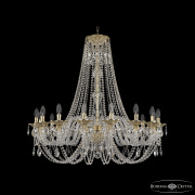 Подвесная люстра Bohemia Ivele Crystal 1606 16106/16/360/H-95 G