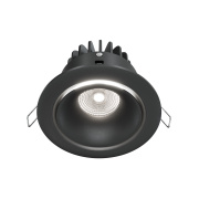 Встраиваемый светильник Yin 4000K 1x12Вт Maytoni Technical DL031-L12W4K-B