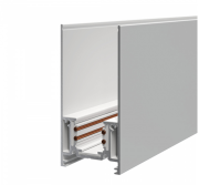 Шинопровод 1м Gravity накладной/подвесной белый Maytoni Technical TRX010-411W