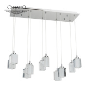 392015220 Фьюжен 10*20W G4+10*3W LED 12V люстра (пульт)